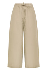 Sun68 Pantaloni Donna Wide Leg con Coulisse