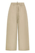 Sun68 Pantaloni Donna Wide Leg con Coulisse