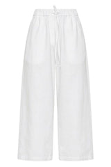 Sun68 Pantaloni Donna Wide Leg con Coulisse