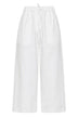Sun68 Pantaloni Donna Wide Leg con Coulisse