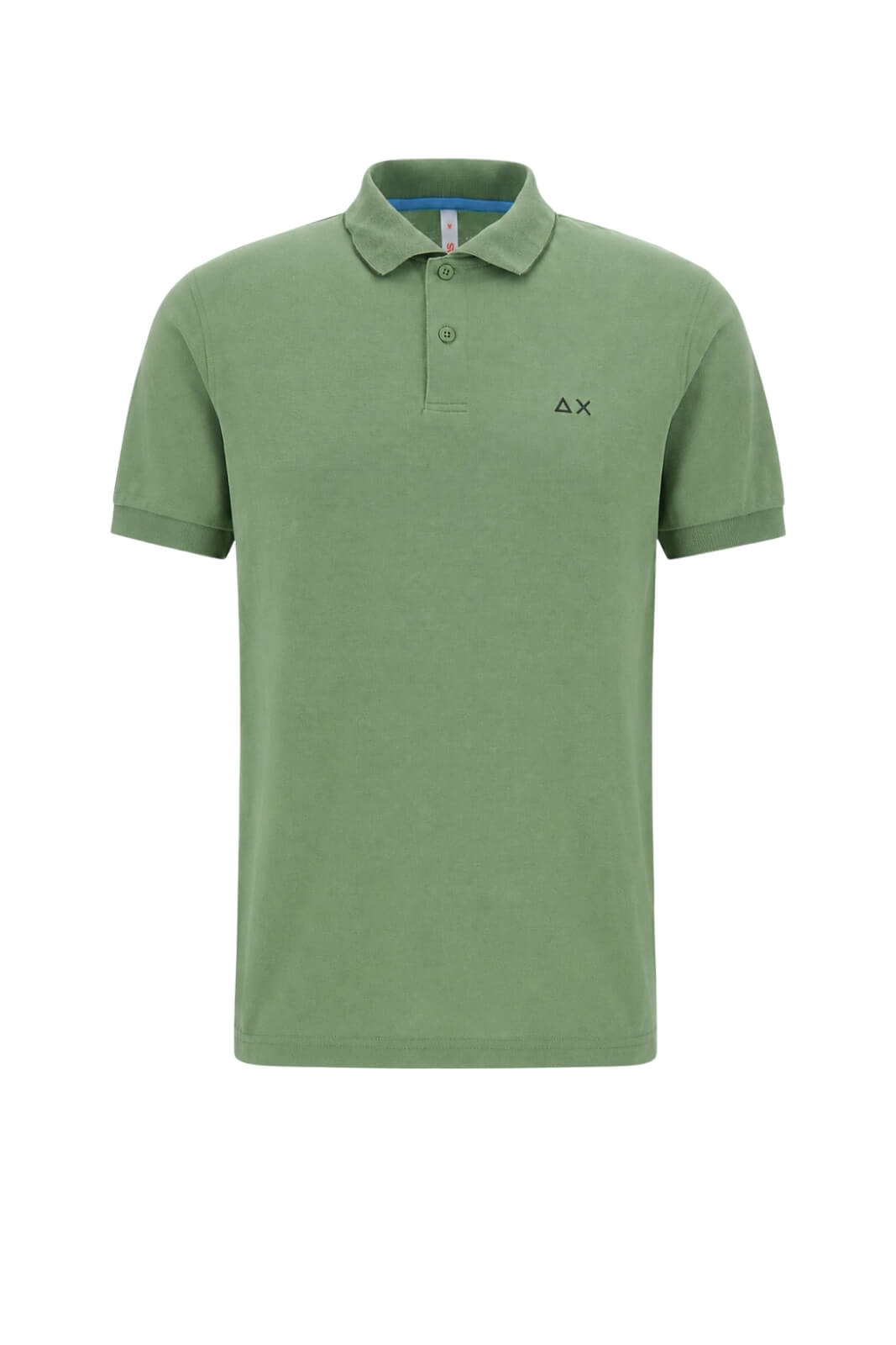 Sun68 Polo Uomo in piquet con logo a contrasto