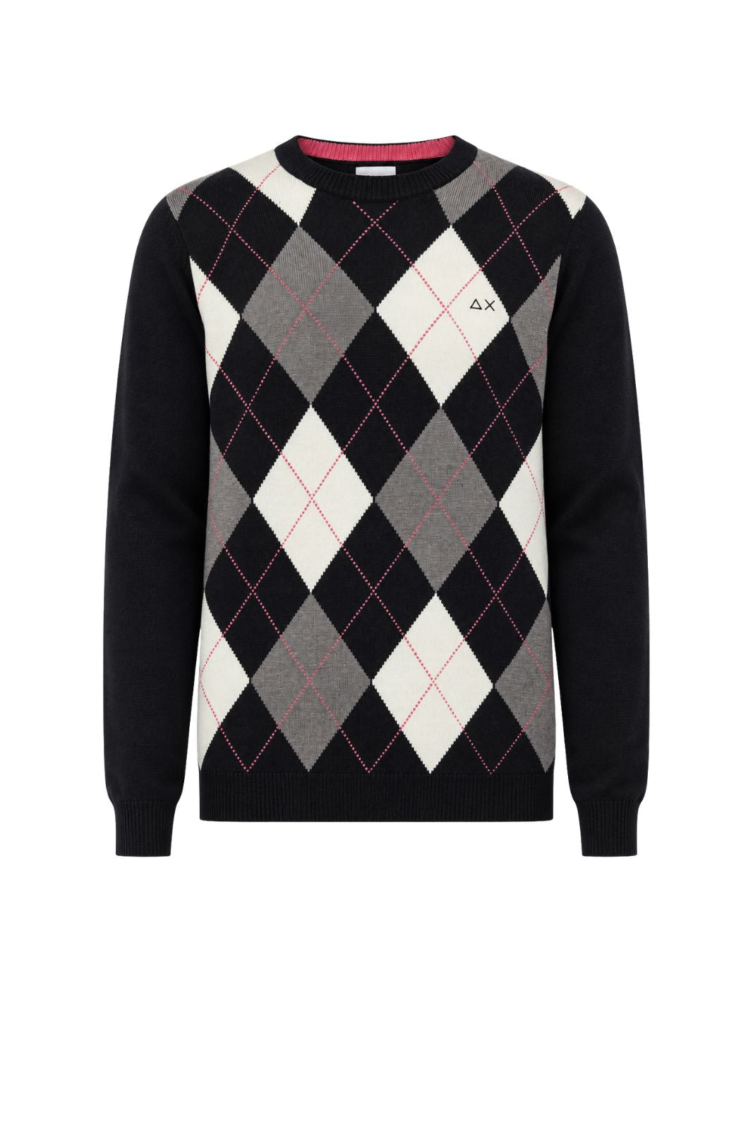Sun 68 Maglia Uomo a rombi