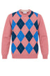 Sun 68 Maglia Uomo a rombi