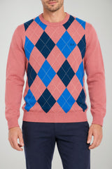 Sun 68 Maglia Uomo a rombi