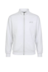 Felpa da uomo Sun 68 con zip e logo
