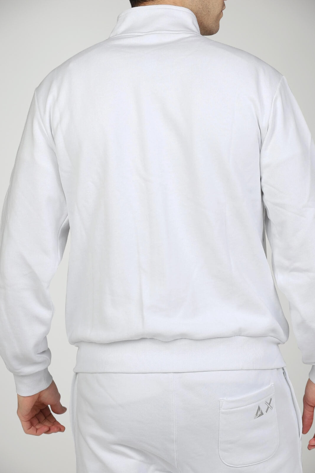 Felpa da uomo Sun 68 con zip e logo