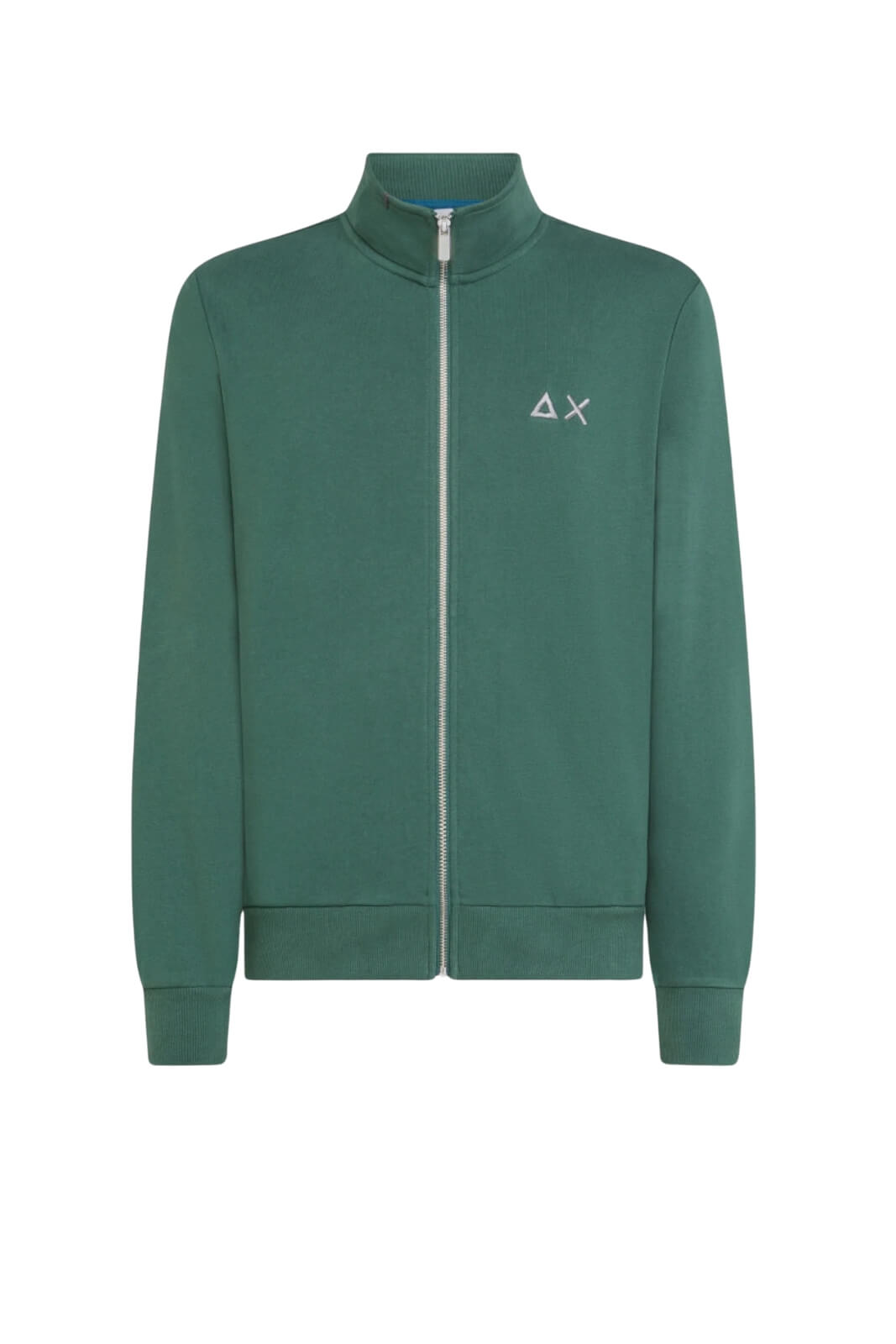 Felpa da uomo Sun 68 con zip e logo