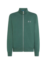 Felpa da uomo Sun 68 con zip e logo