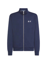 Felpa da uomo Sun 68 con zip e logo