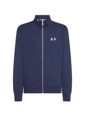 Felpa da uomo Sun 68 con zip e logo