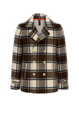 Surplus Wardrobe Cappotto Uomo doppiopetto check