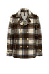 Surplus Wardrobe Cappotto Uomo doppiopetto check