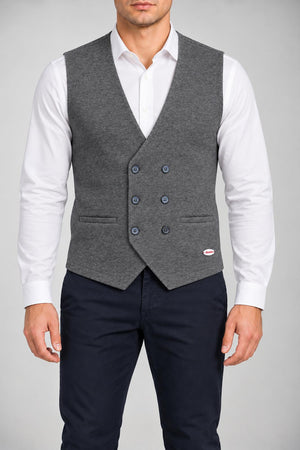 Surplus Wardrobe Gilet Uomo doppiopetto