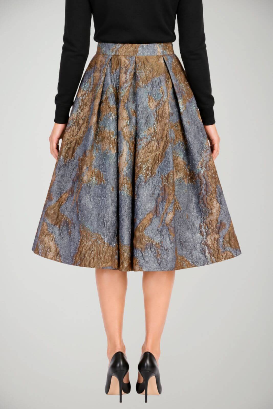 Susanne Bommer Gonna midi in jacquard