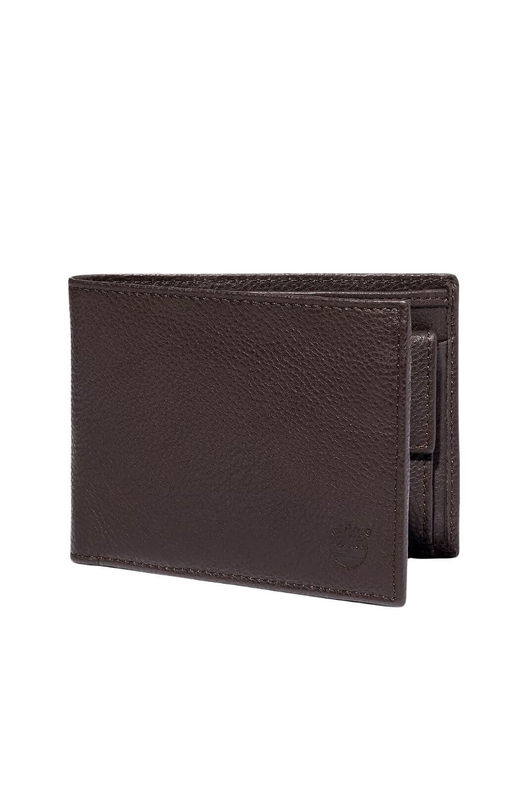 Timberland Men's Large Bifold Wallet with Coin Pocket
