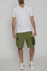 Pantalones cargo con parches para hombre The Boy'z Affair Bermuda