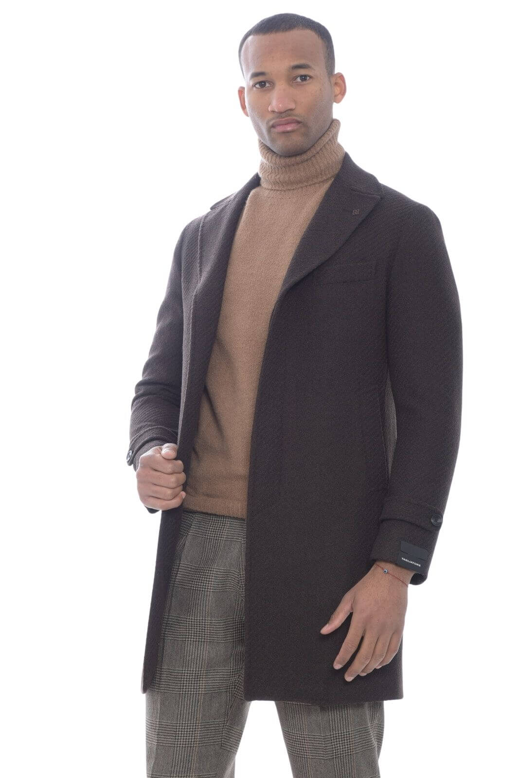 Tagliatore cappotto uomo in lana