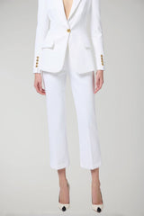 Elisabetta Franchi women's single-breasted crepe suit