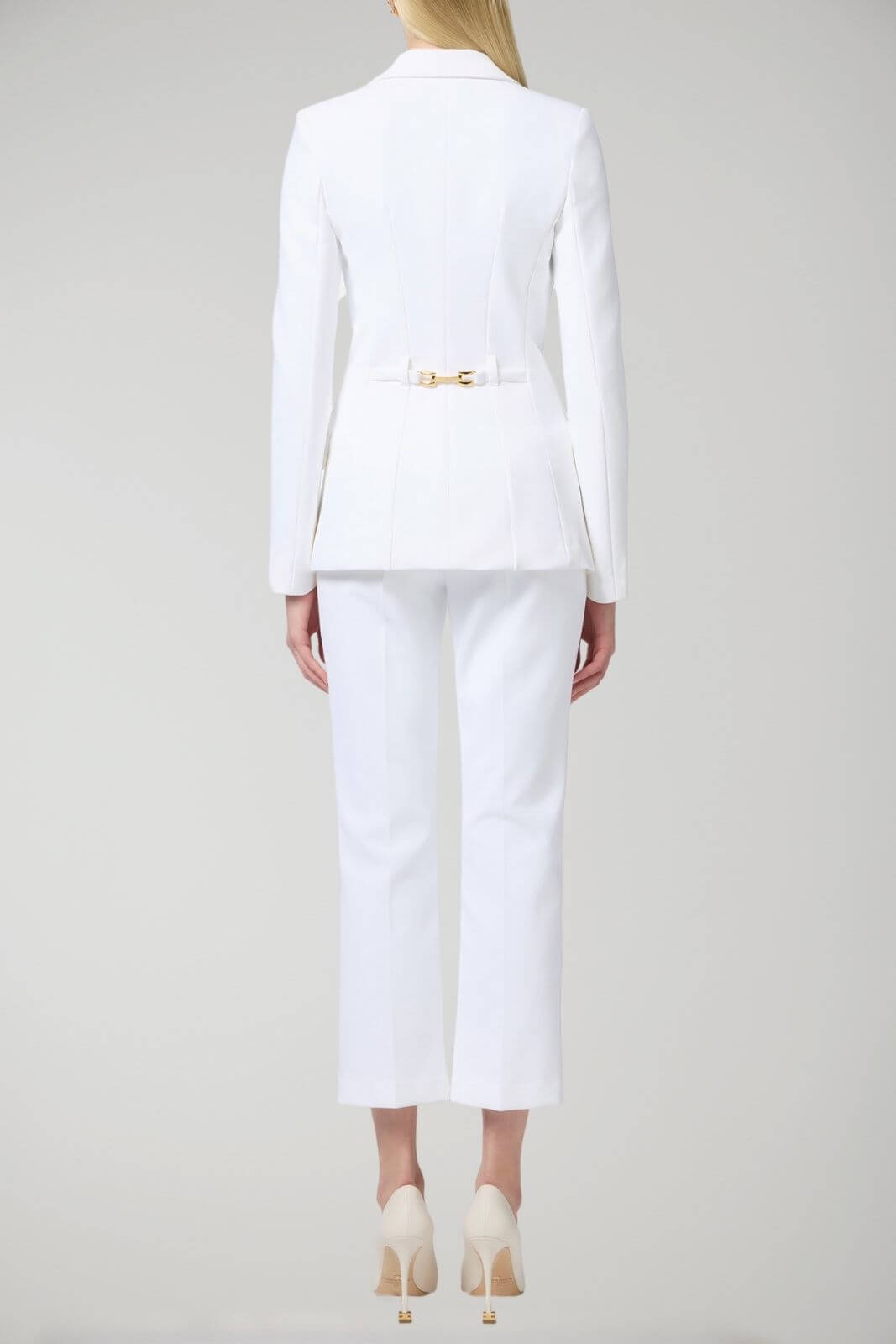 Elisabetta Franchi women's single-breasted crepe suit