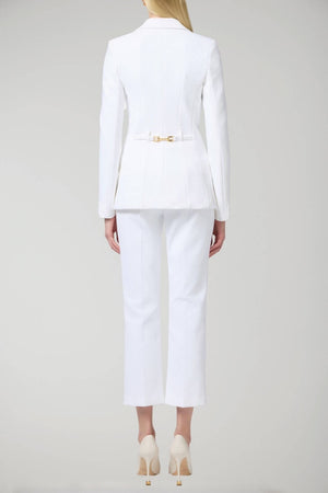 Elisabetta Franchi women's single-breasted crepe suit