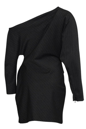 Vestido de raya diplomática con un solo hombro para mujer de Vicolo