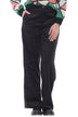 Vicolo women's velvet ribbed trousers