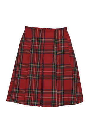 Vicolo Gonna Donna tartan con plissè