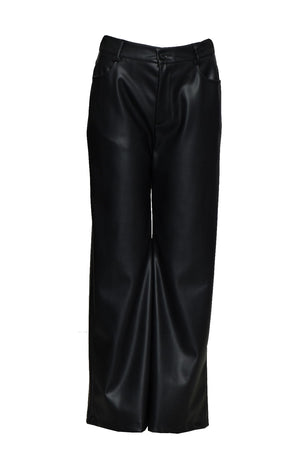 Vicolo Women's Faux Leather Trousers
