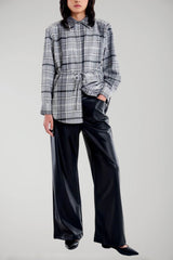 Vicolo Women's Faux Leather Trousers
