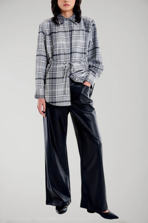 Vicolo Women's Faux Leather Trousers