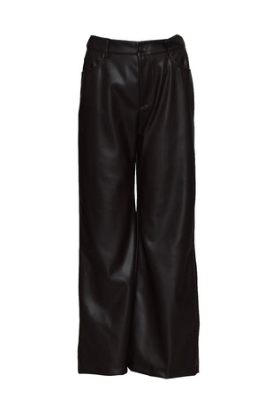 Vicolo Women's Faux Leather Trousers