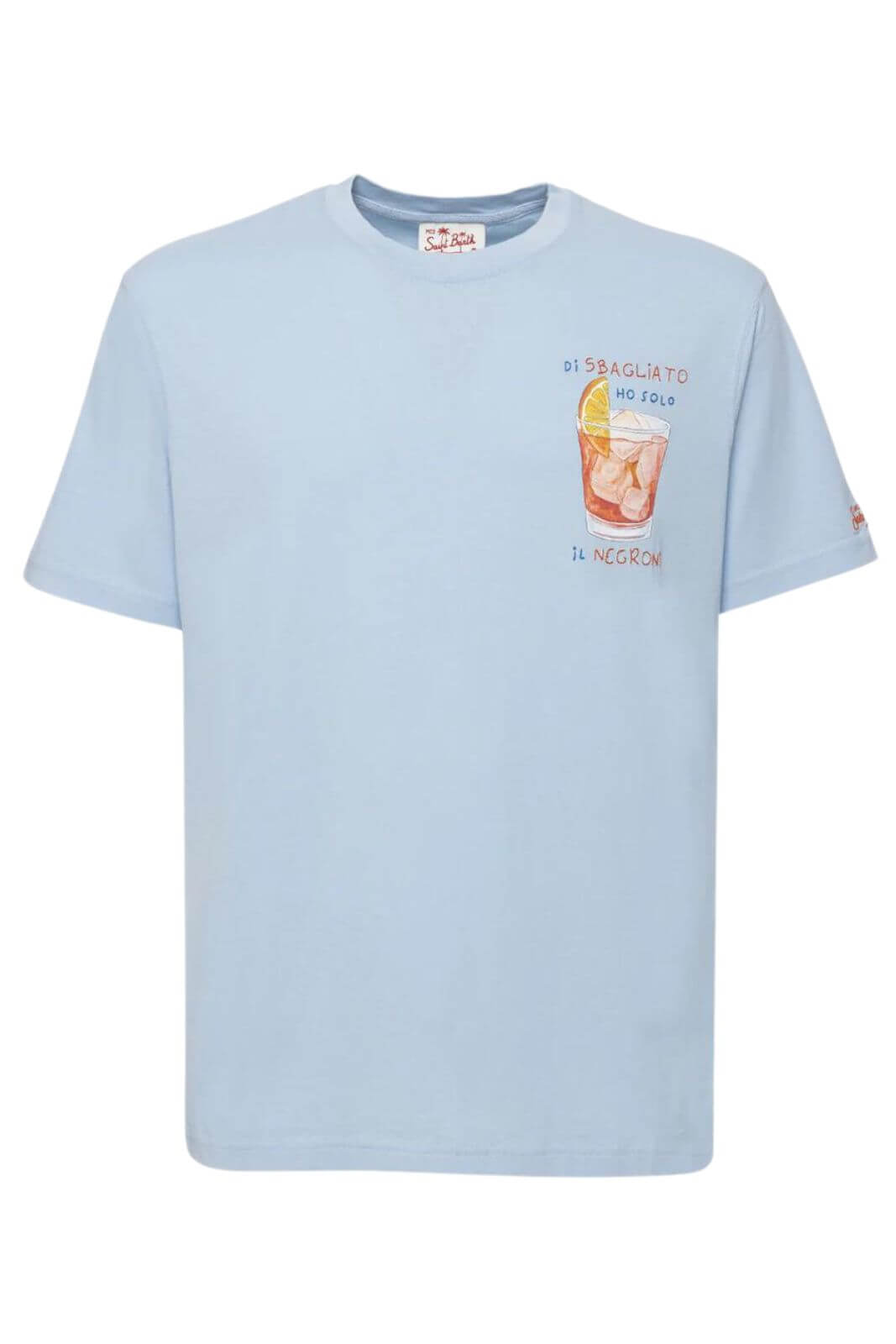 MC2 Saint Barth T shirt Uomo con ricamo