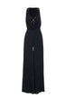 Elisabetta Franchi Women's Jumpsuit with Logo Chain