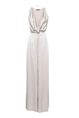 Elisabetta Franchi Women's Jumpsuit with Logo Chain