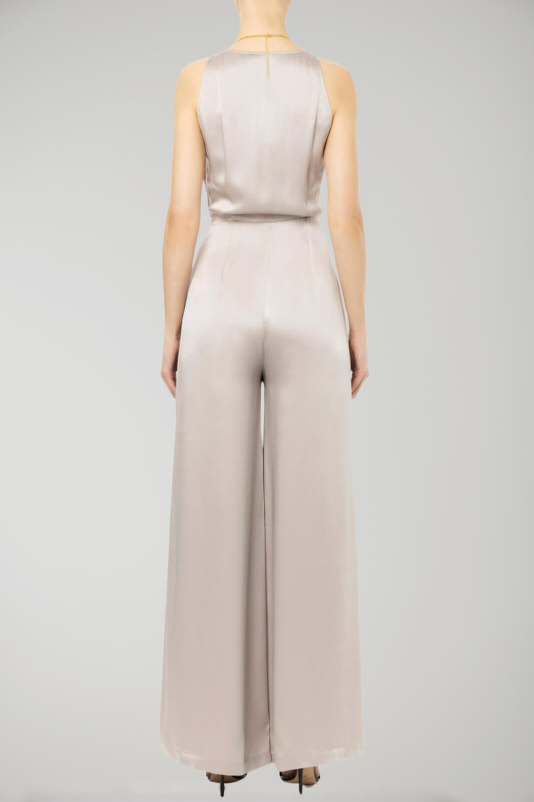 Elisabetta Franchi Women's Jumpsuit with Logo Chain