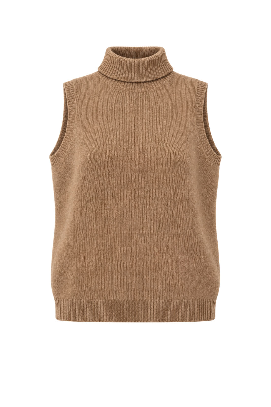 Tabaroni Cashmere Dolcevita Donna Smanicato Spigato in Cashmere