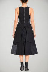 Tadashi Abito Donna Patchwork