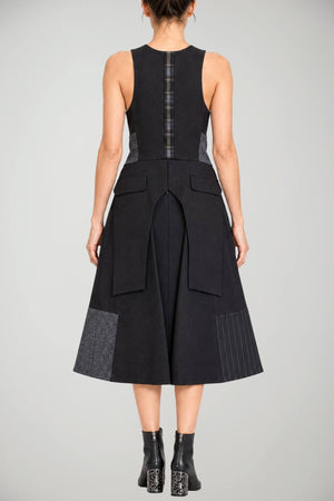 Tadashi Abito Donna Patchwork