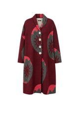 Tadashi Cappotto Donna lungo in fantasia multicolore