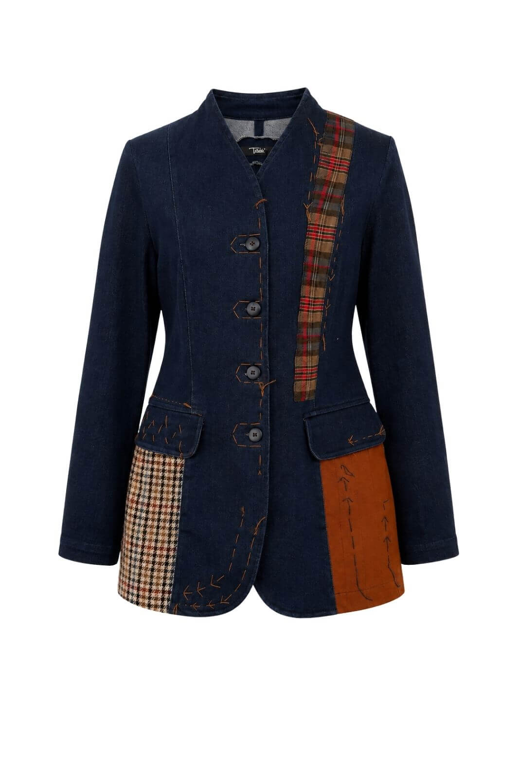 Tadashi Giacca Donna Patchwork