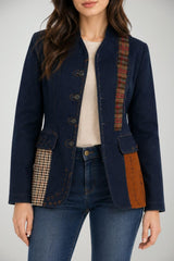 Tadashi Giacca Donna Patchwork