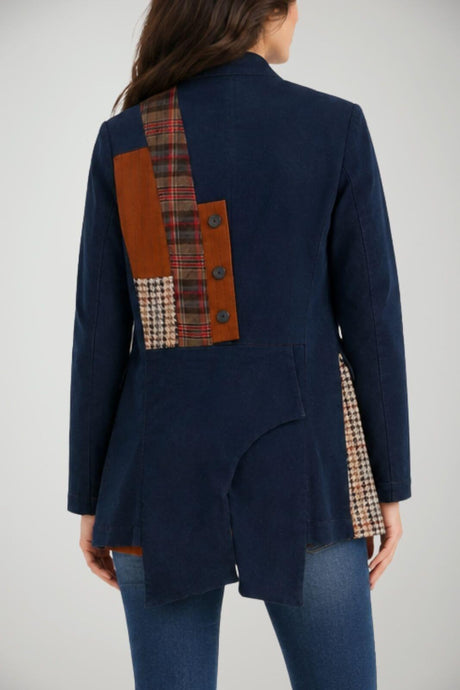 Tadashi Giacca Donna Patchwork