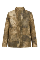 Tadashi Piumino Donna Ovetto Tie Dye Crinkle