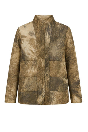 Tadashi Piumino Donna Ovetto Tie Dye Crinkle