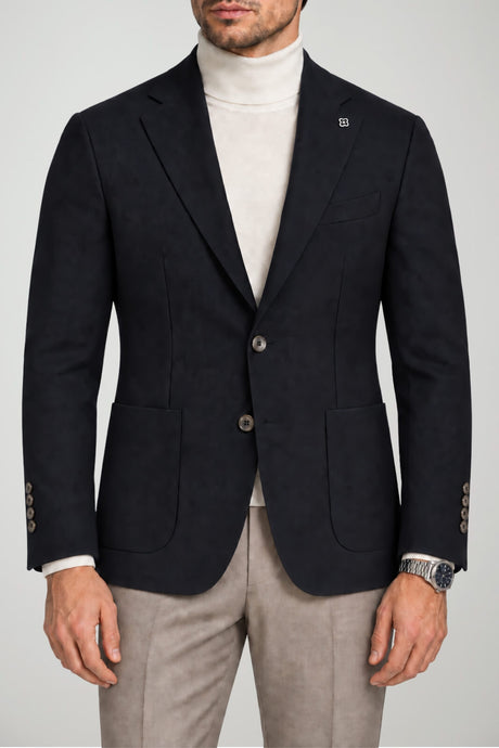 Tagliatore Giacca Uomo testurizzata / Navy