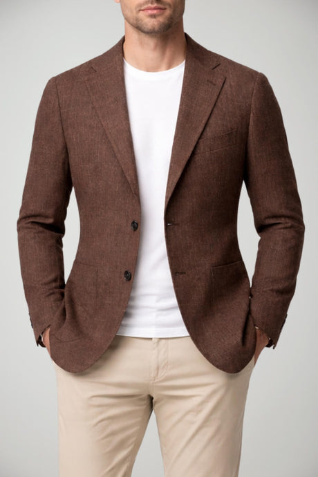 Giacca da uomo Tagliatore monopetto con collo rever