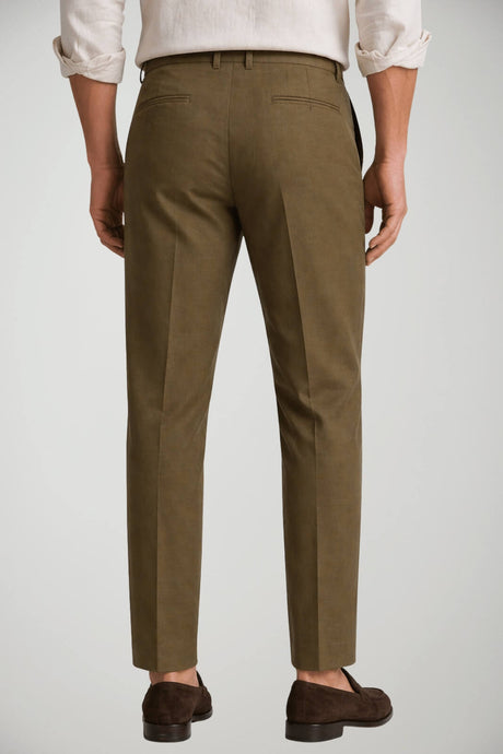 Pantaloni da uomo Tagliatore color tabacco