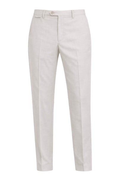 Tagliatore Pantaloni Uomo in cotone stretch / Avorio
