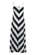 Jumpsuit Donna Tensione In rigata fronte