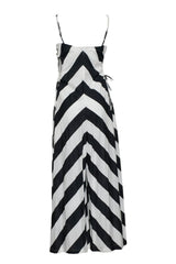 Jumpsuit Donna Tensione In rigata retro